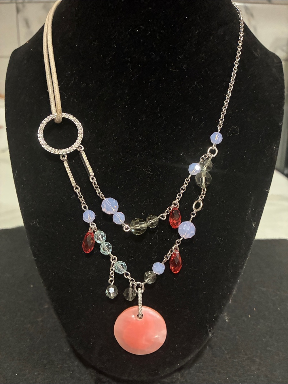 Swarovski Hatty Gemstone Necklace (Model Number: 699927)